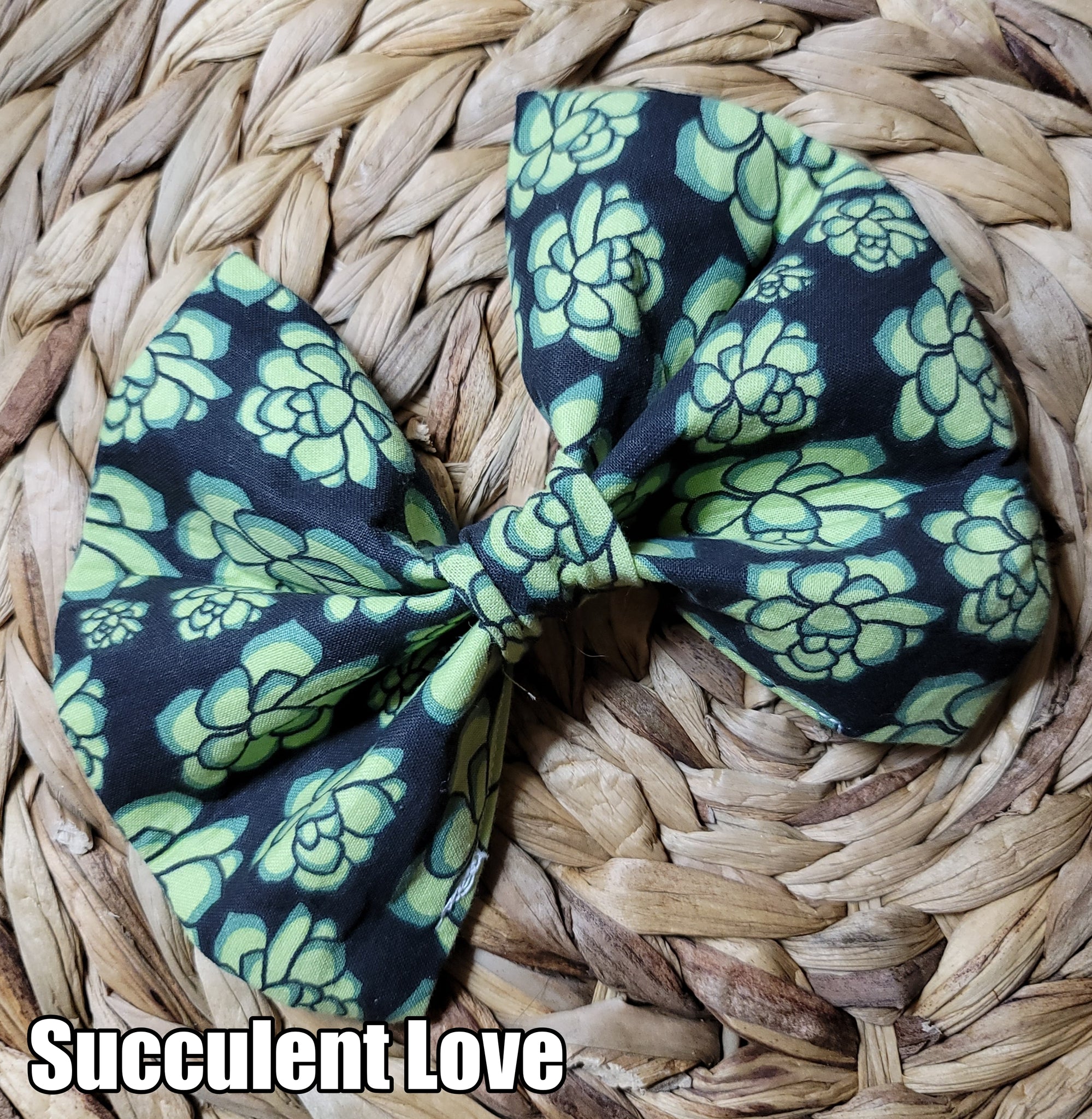 succulent bow tie Great Outdoors Bows – The Big Bow Wow Booftique